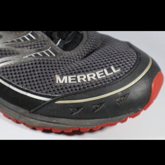 Merrell Mix Master Tuff Men's Trail Running Shoes, Crimson/Black, Size 11 - Picture 5 of 12